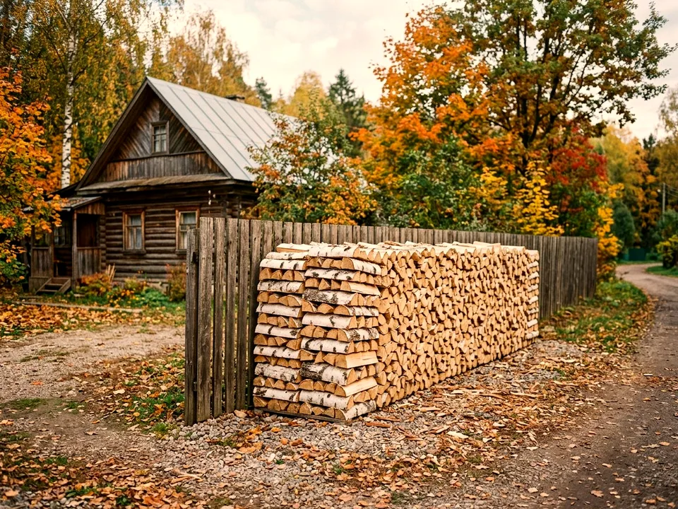 Круговая поленница holzhausen, Архангельское, улица Каминная, 24К